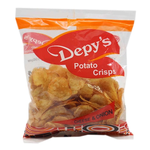 Depys Cheese And Onion Potato Crisps Chips 100G